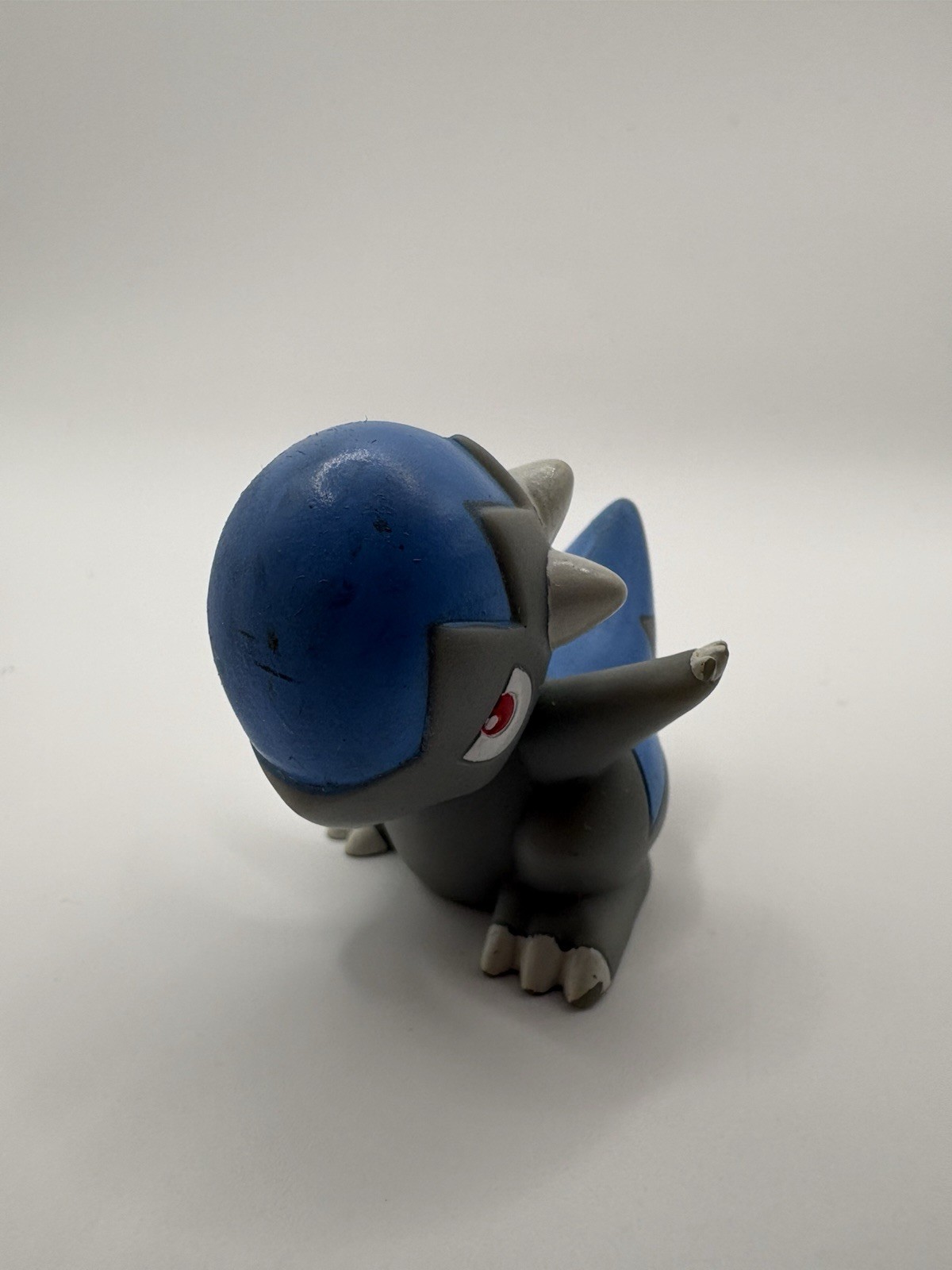 Pokemon Cranidos (Zugaidos) 2008 Product PVC Figure Finger Puppet Nintendo Japan