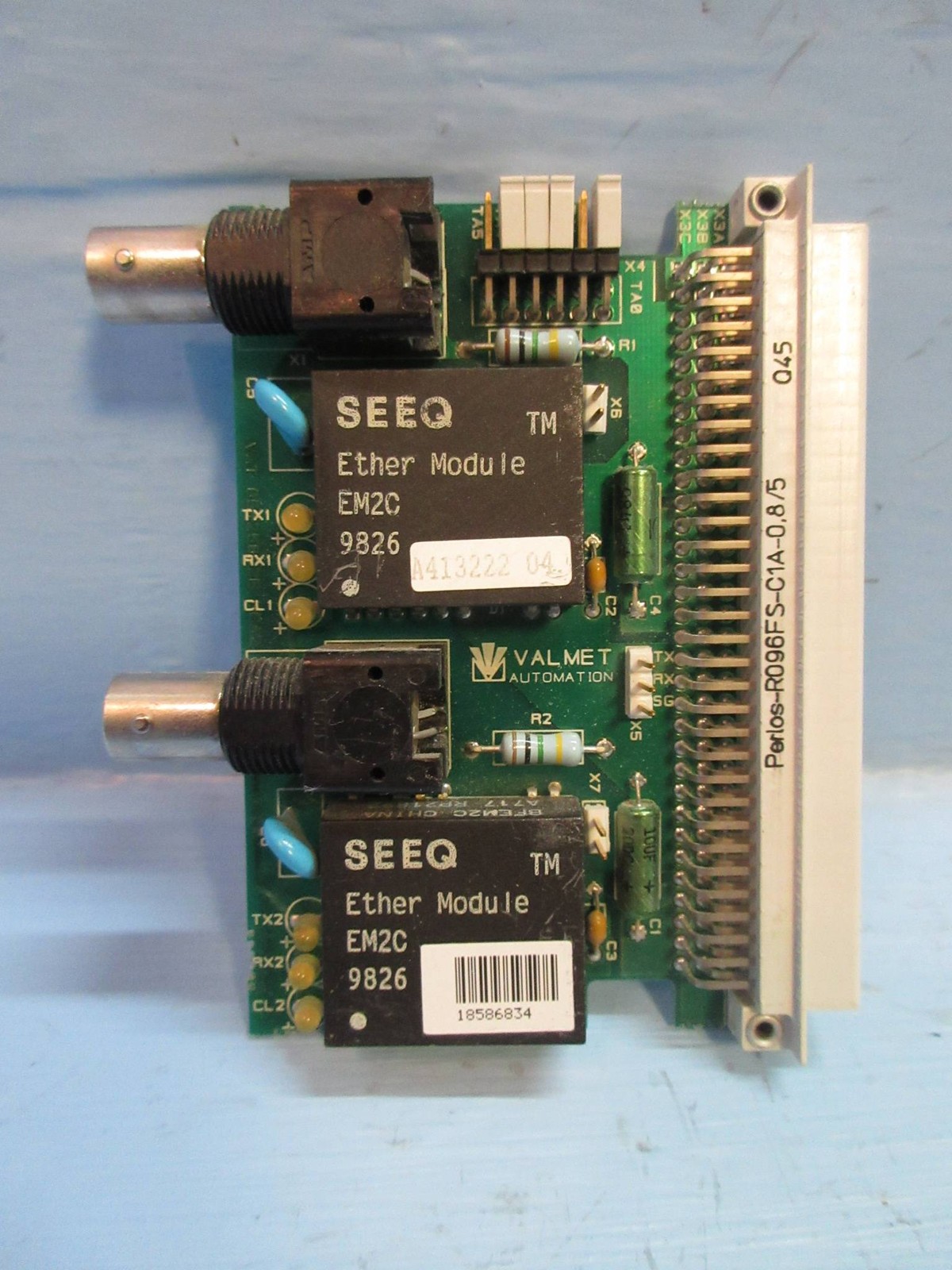 Valmet Automation A413222 04 Output Module Circuit Board PLC Metso