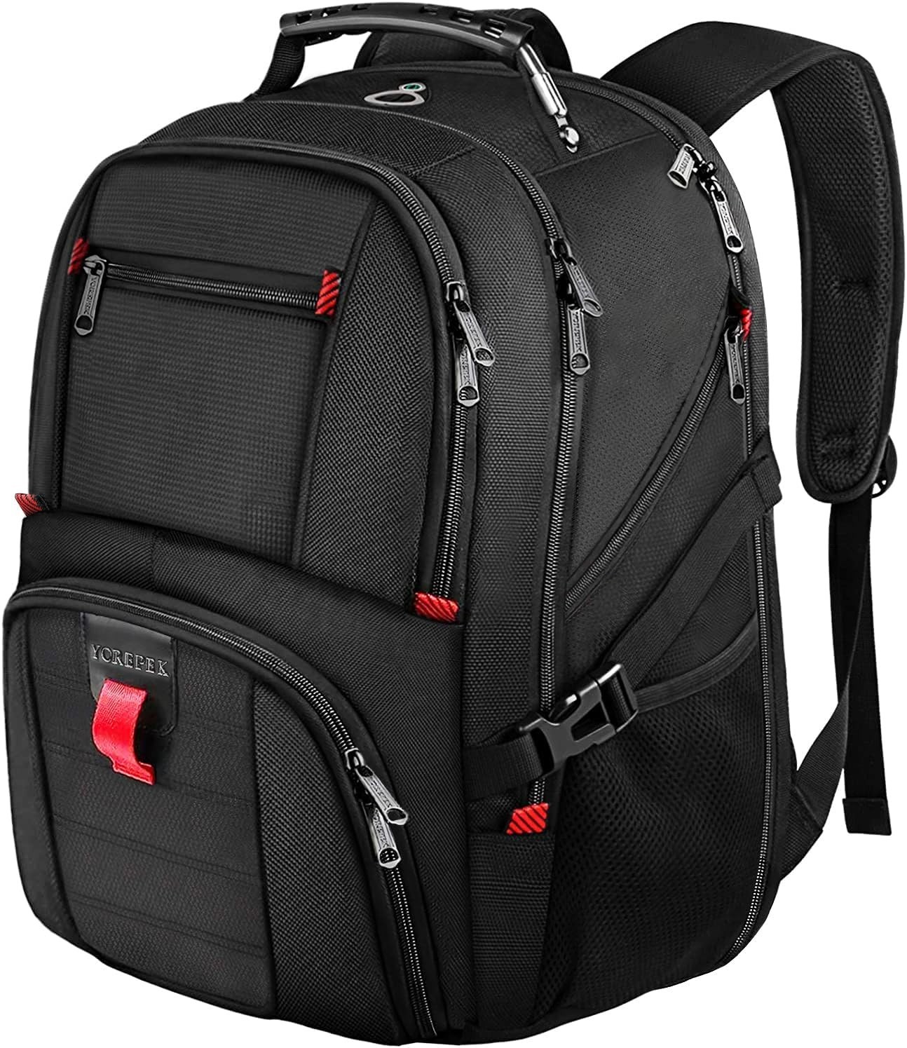 Travel Backpack Extra Large 50L Laptop Backpacks for Men Women Water Resistant