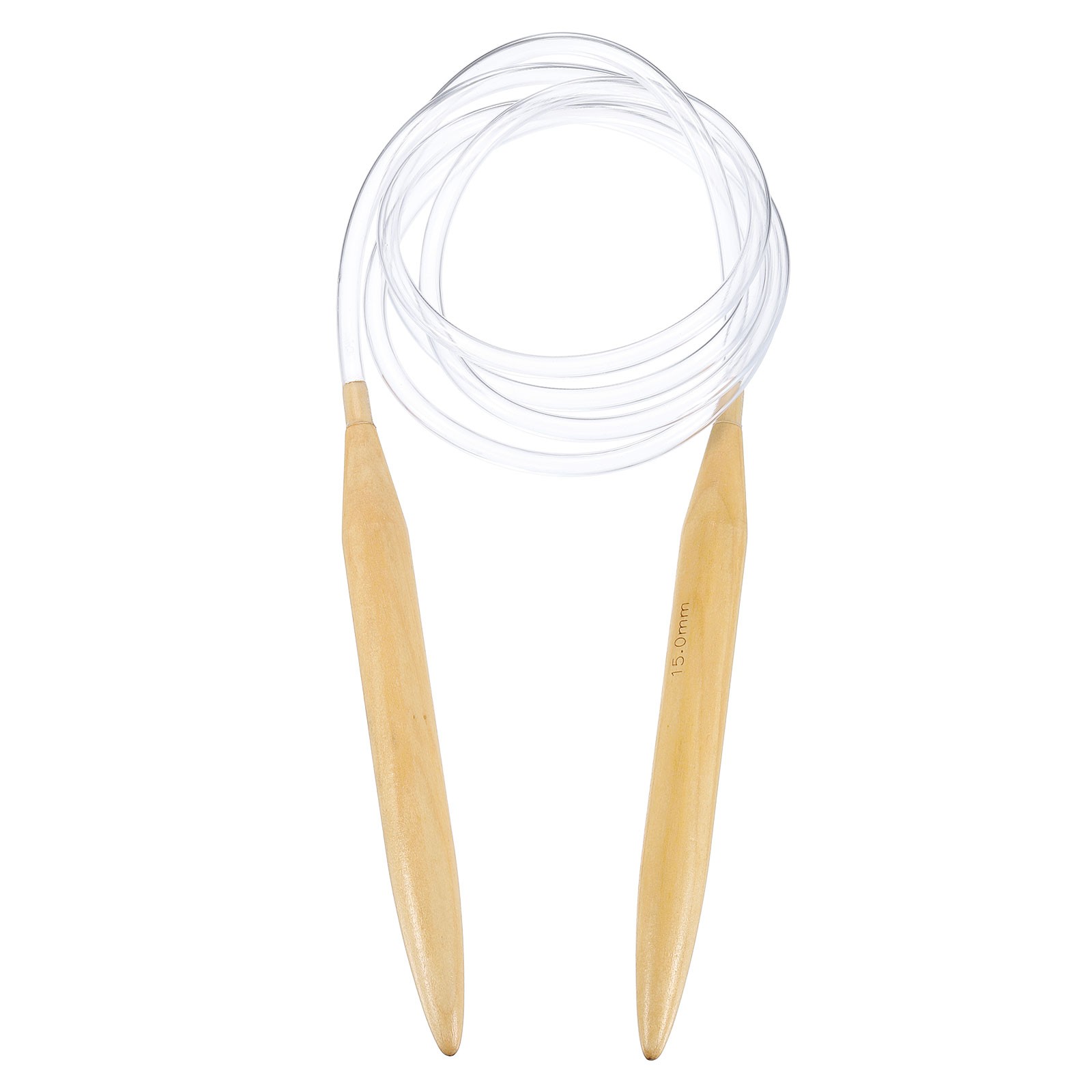 US Size 19 Circular Knitting Needles 60" Round Wooden Needle for Handmade