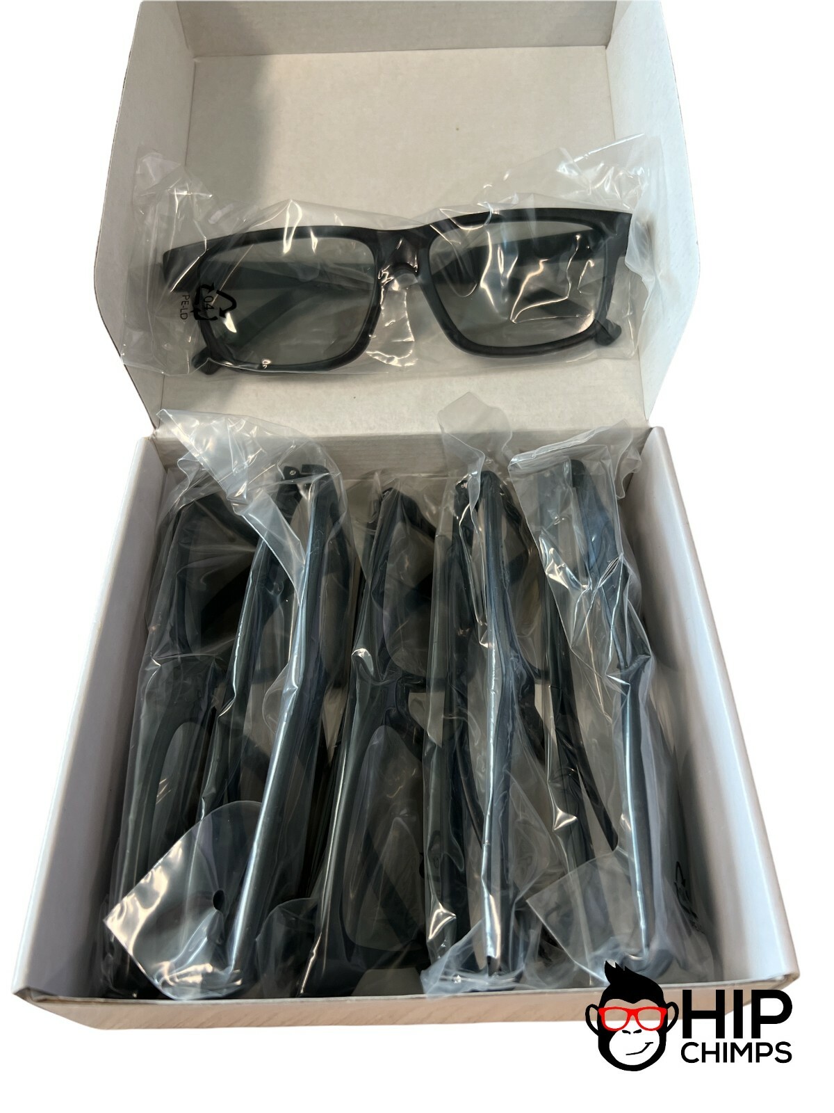 Vizio Theater 3D Glasses 6 Pack - Black