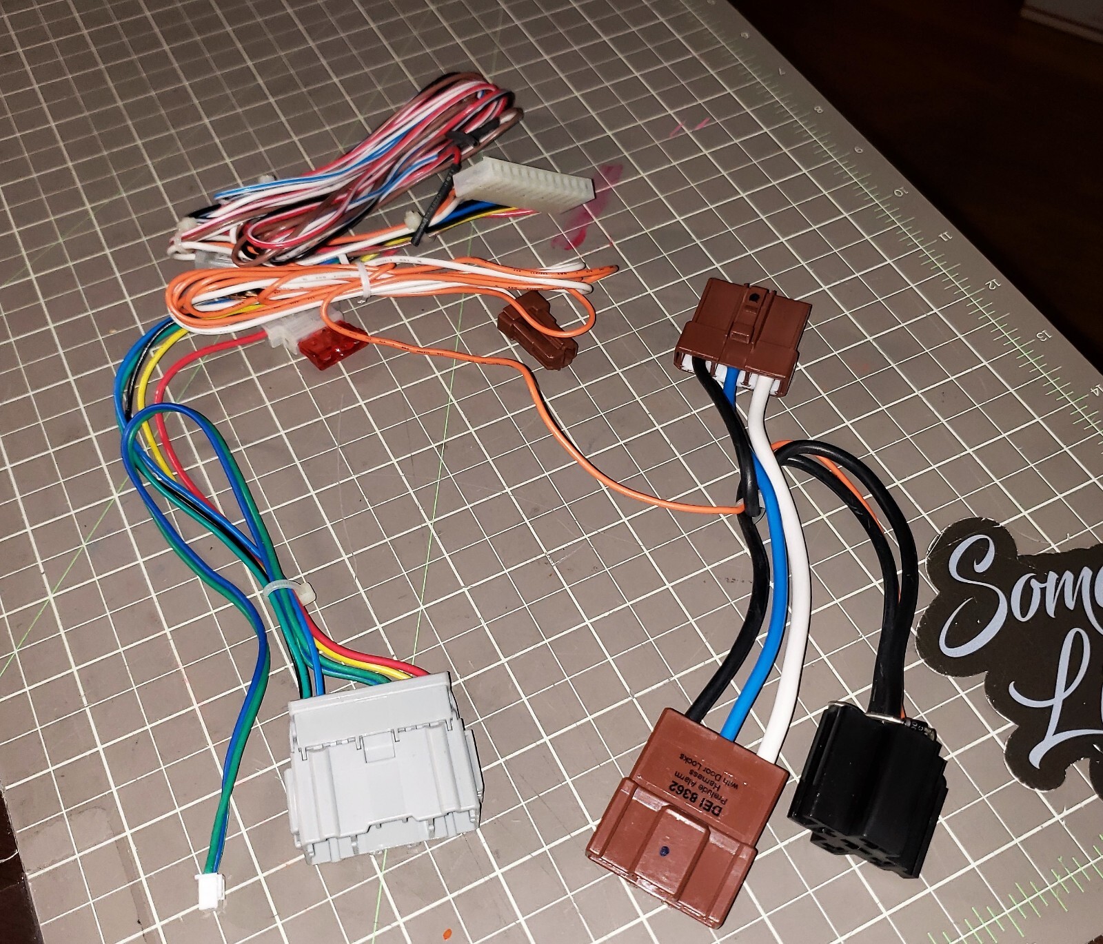 ⚡Starter Disable ALARM T-HARNESS w/Relay Socket &Door Locks 1994+ Honda PRELUDE