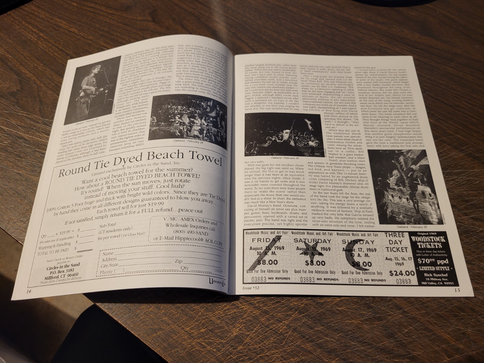Unbroken Chain #52 - Grateful Dead Magazine (1995)