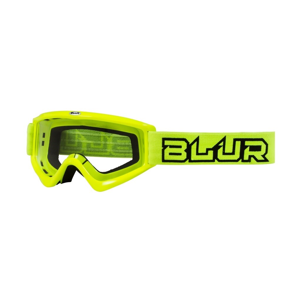 Blur - 6030-112 - B-Zero Offroad Motocross Goggle - Hi-Viz