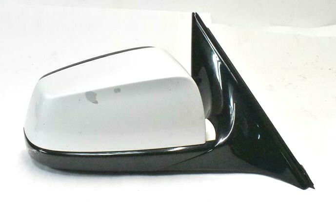 2010-2012 BMW 750i Right Door Mirror Power White OEM