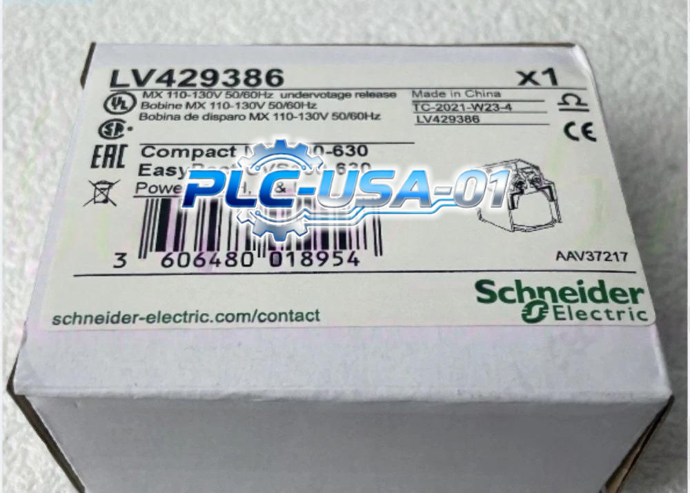 1PCS New Schneider Electric LV429386 Shunt Coil MX-110...130V 50/60Hz  Fast ship