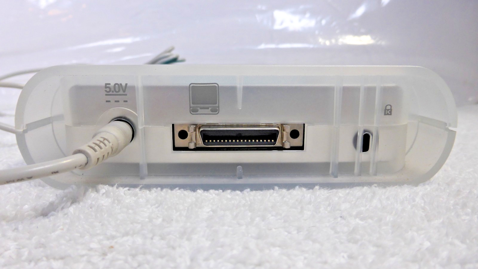 Imation SuperDisk SD-USB-M 120MB USB External Drive for Macintosh, Blue/Clear