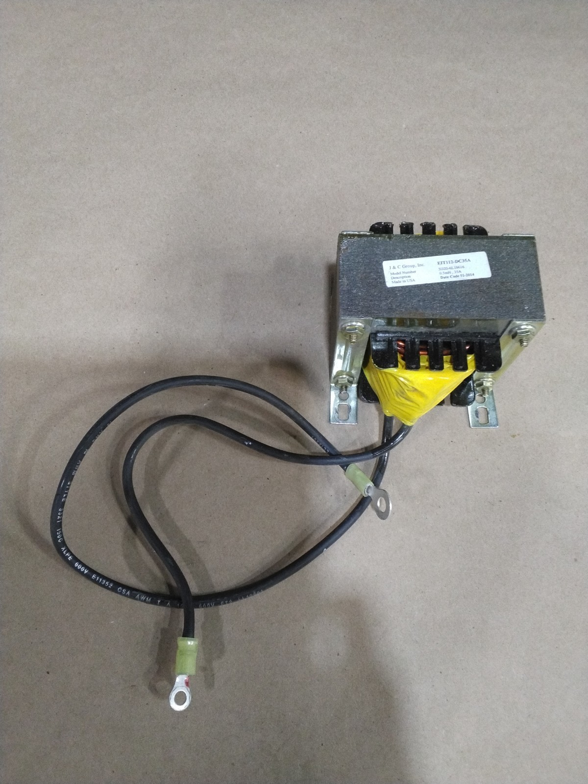 J & C Group EIT112-DC35A Transformer X020-6L18616