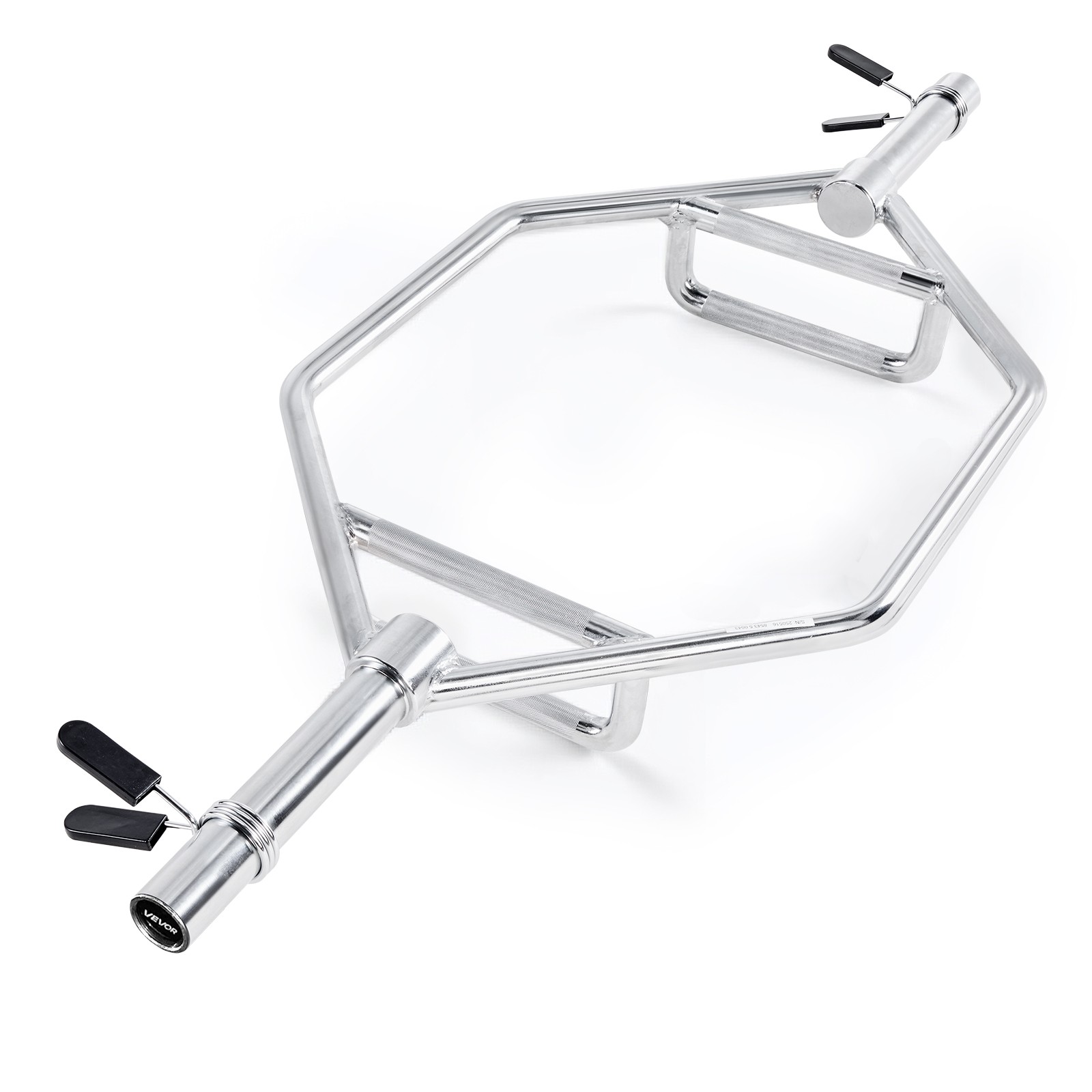 VEVOR Trap Bar Hex Bar Barbell Weightlifting for Squat Shrug Deadlift 2" Knurled