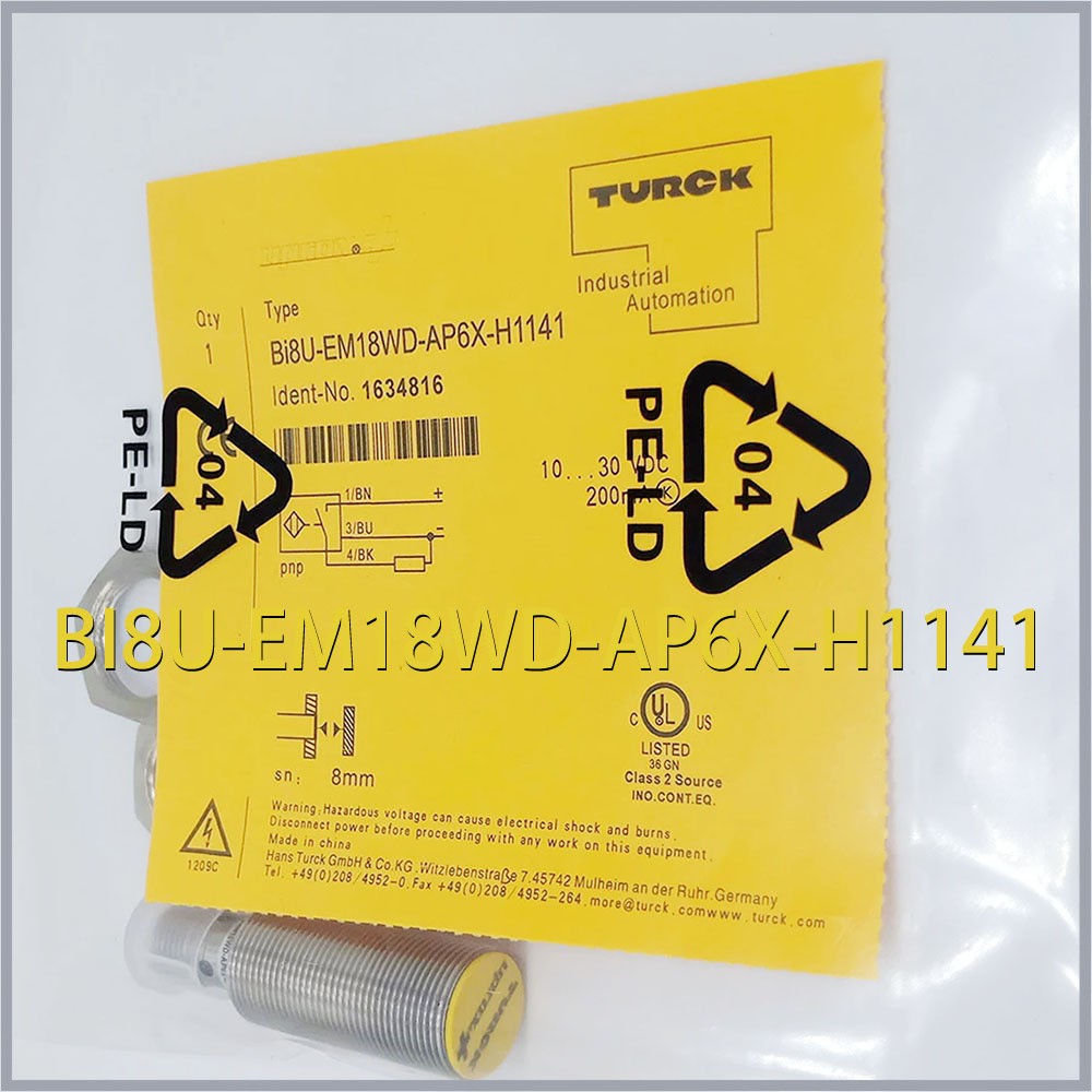 TURCK New BI8U-EM18WD-VP6X-H1141 BI8U-EM18WD-VN6X-H1141 sensor