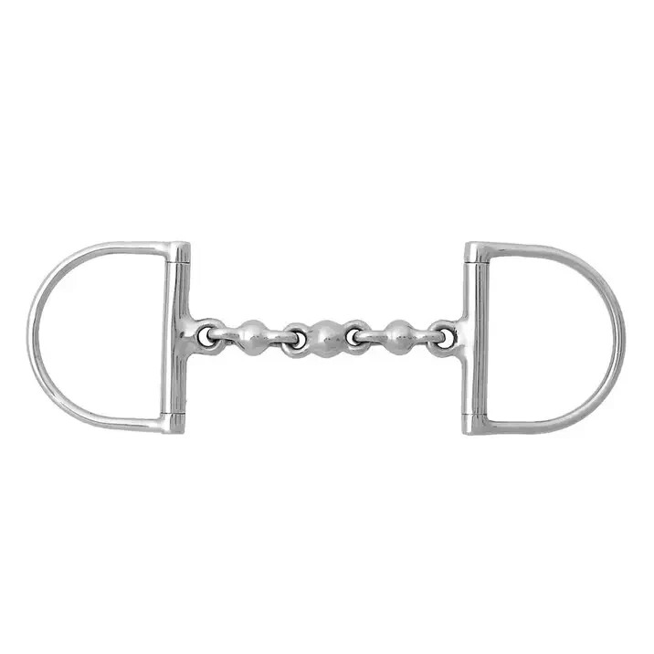 Stainless Steel Waterford Hunter Dee Ring Snaffle Bit