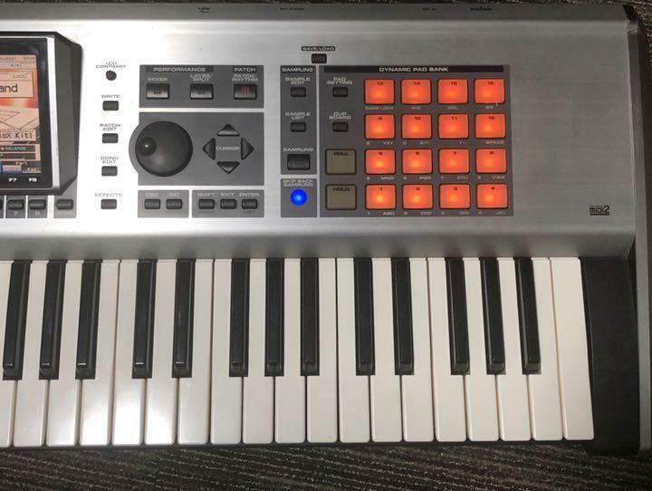 Roland Fantom X6 Sampling Workstation Audio Track Expansion Ver 2.02