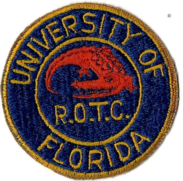 UNIVERSITY OF FLORIDA RESERVE OFFICER TRAINING CADET MILITARY PATCH