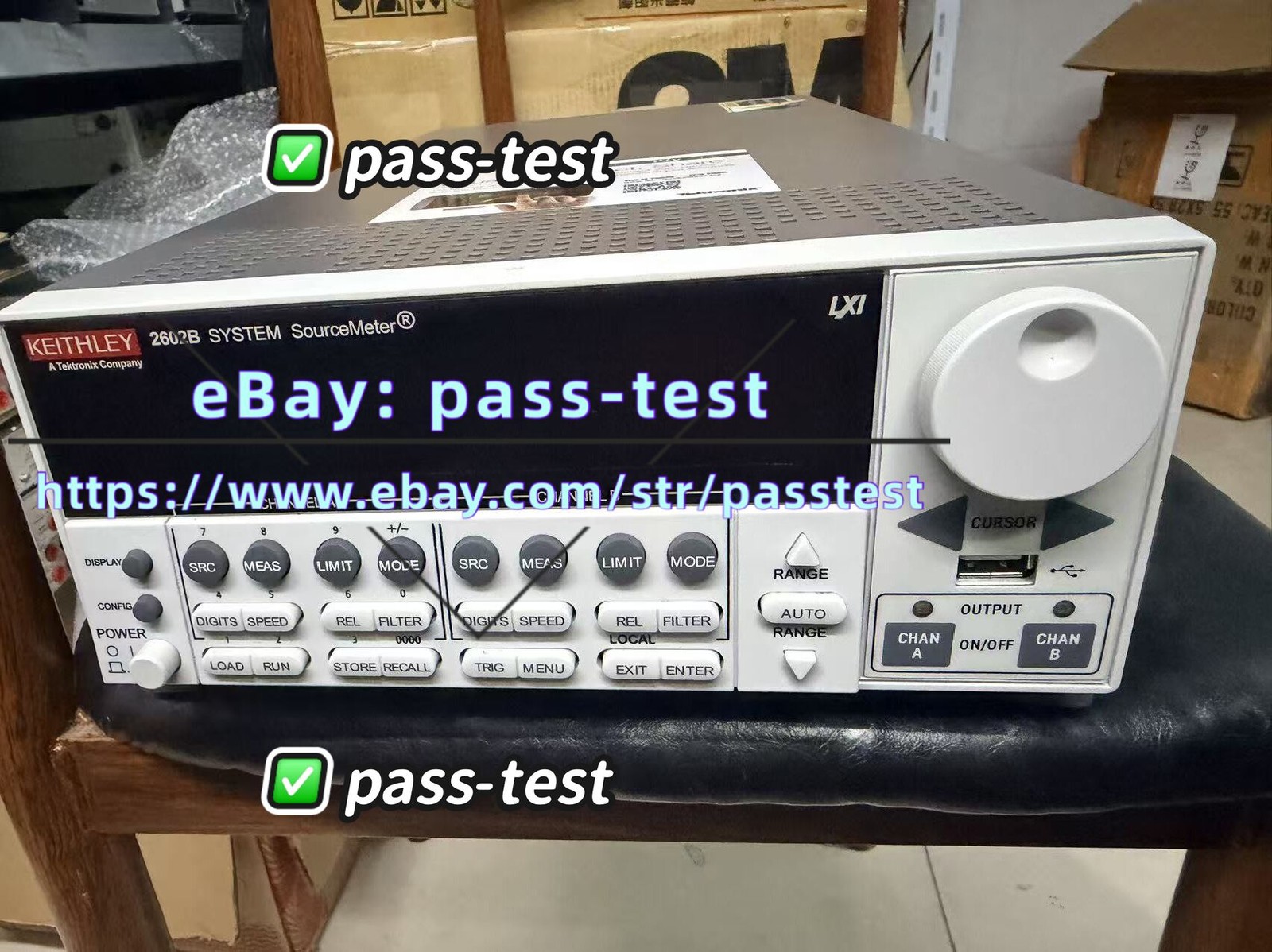 1 PCS Keithley 2602B Source Meter SMU Dual Channel Source Meter