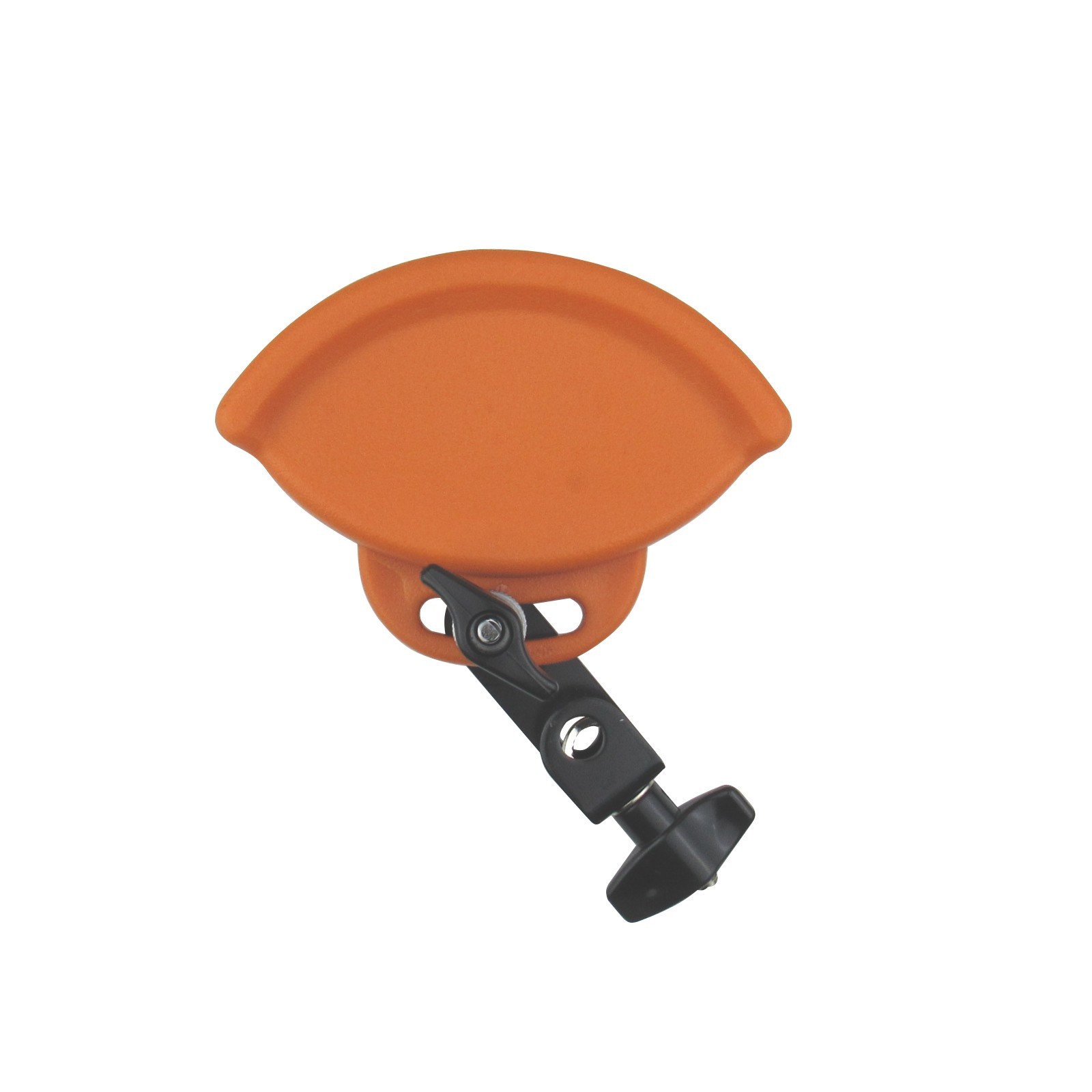 Plastic Block Drum Percussion Block w/ Adjustable Mounting Bracket 5.75"x3.25"