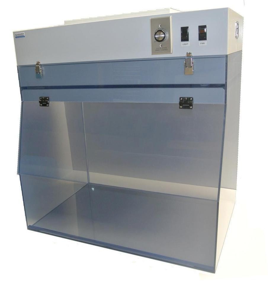 Portable Laminar Flow Hood- 24" Width- Clear Acrylic