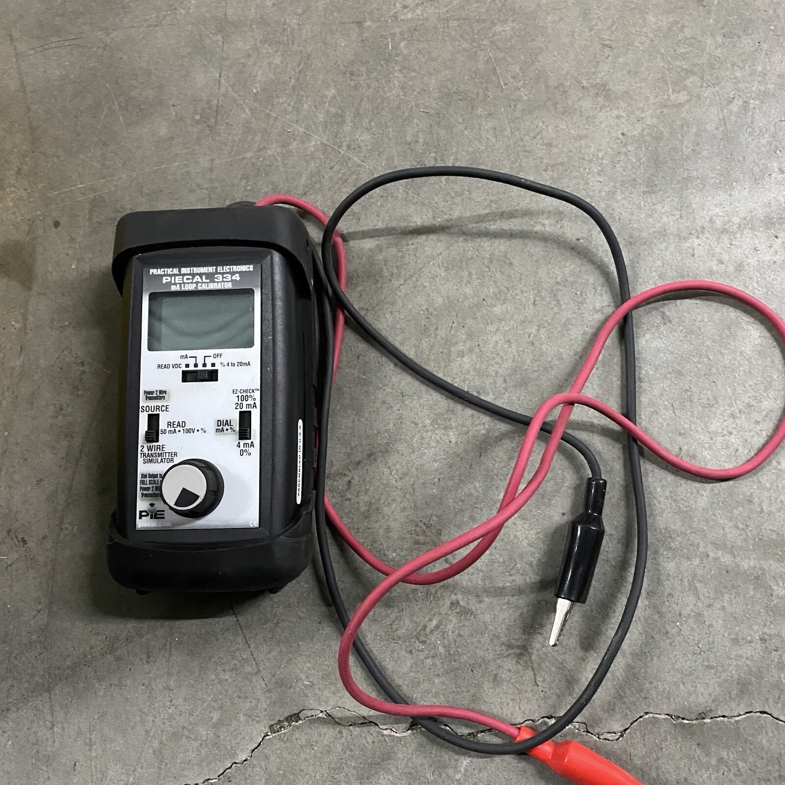 Piecal 334 Milliamp Loop Calibrator