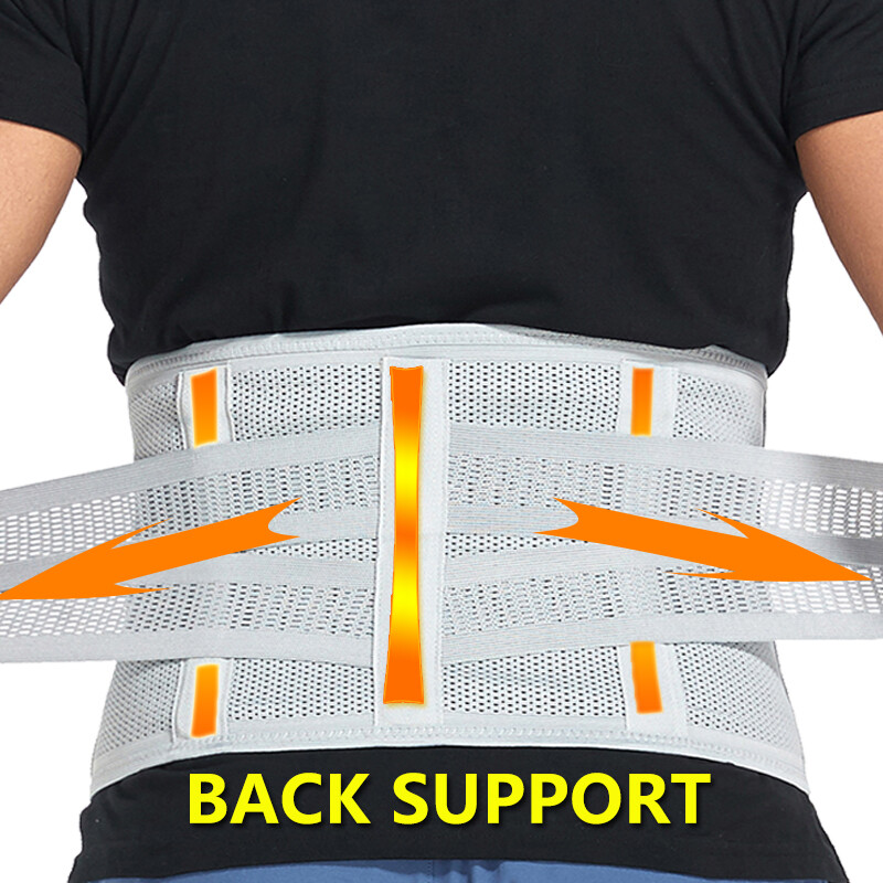 Faja lumbar para la espalda, corsé para aliviar el dolor, para hombres y mujeres
