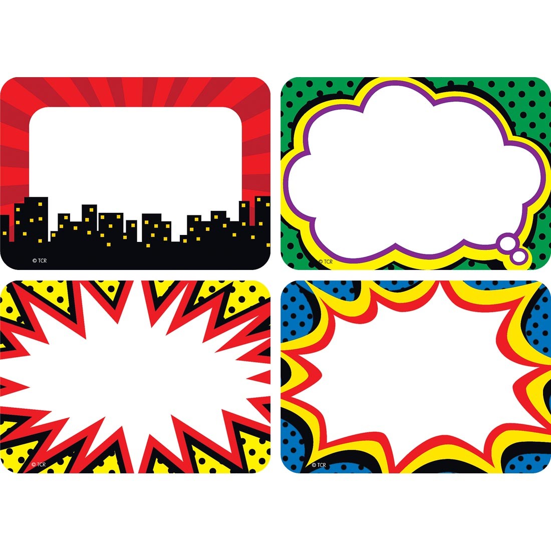 Superhero Name Tags by Teacher Created Resources