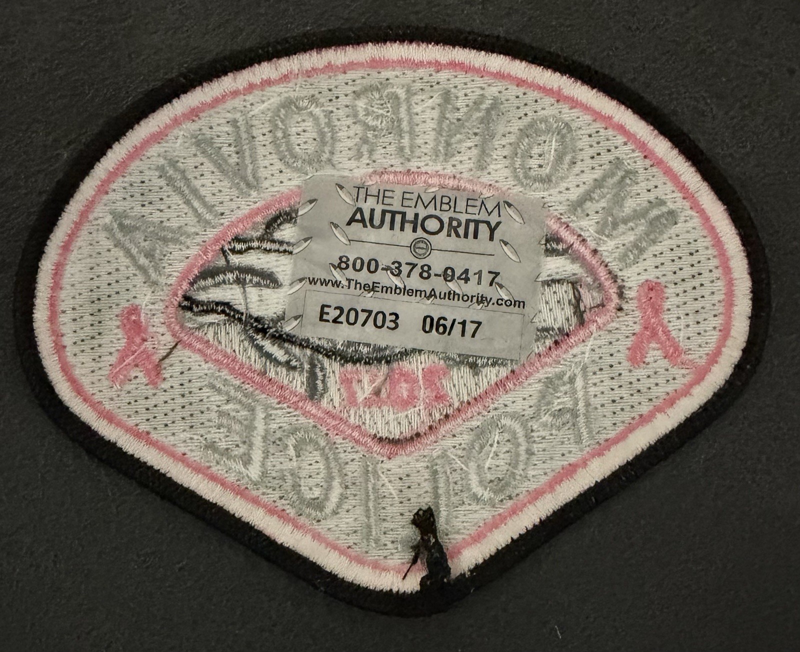 California Pink Police Patch. 2017 Monrovia