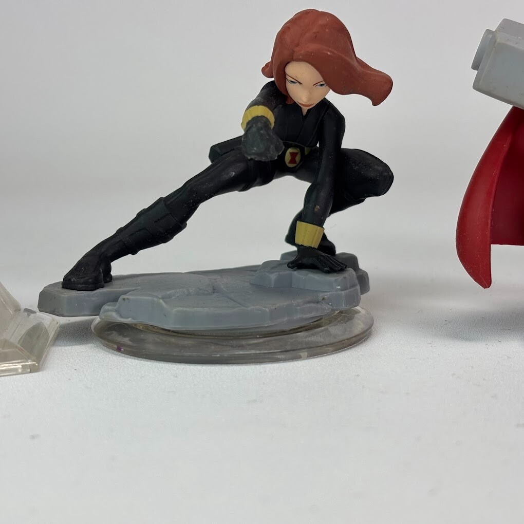 Disney Infinity 2.0 Avengers Iron Man Thor Black Widow Characters Figures Lot 4