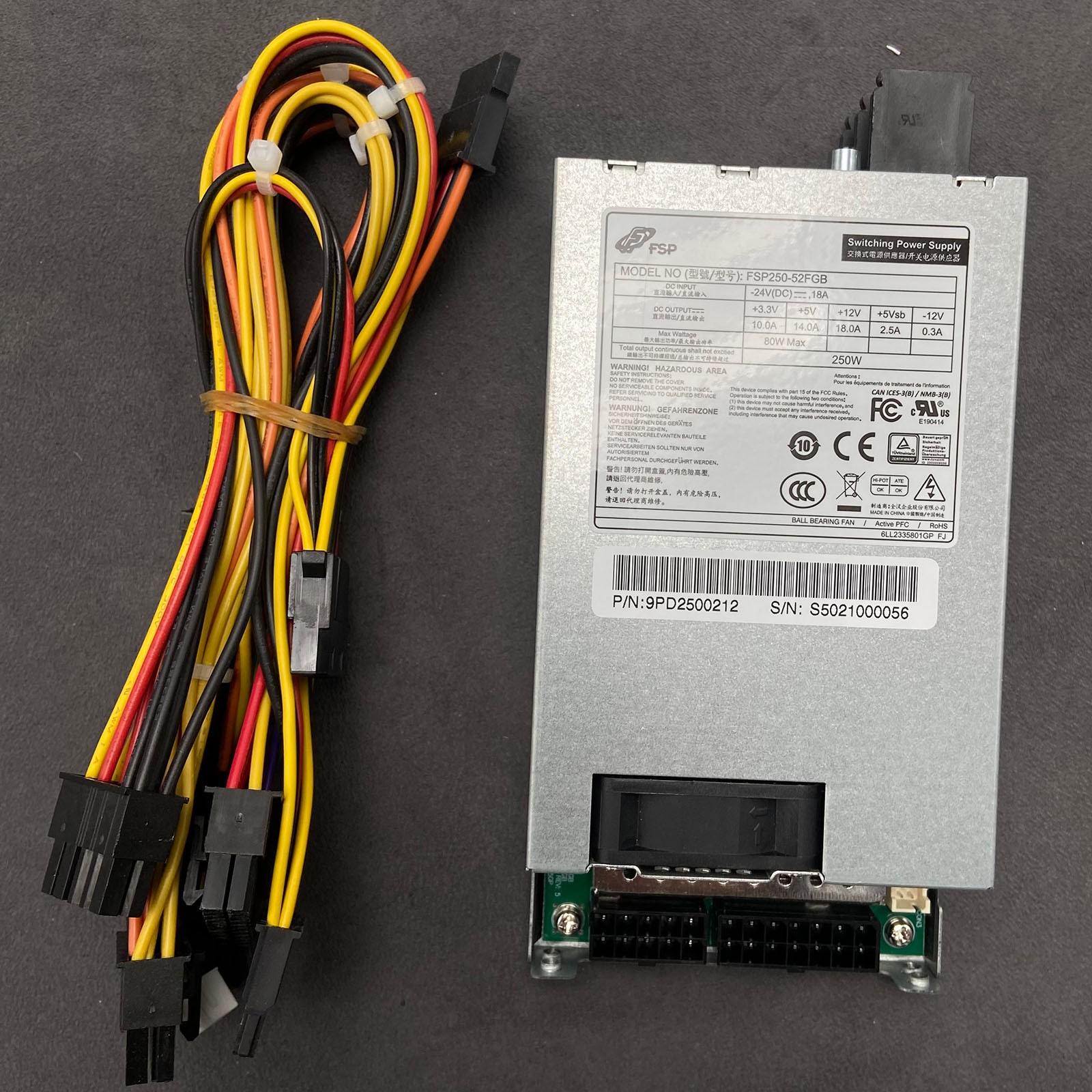 1Pc New Industrial Control DC Power Supply for FSP FSP250-52FGB FSP25052FGB