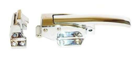 DOOR LATCH SET WITH ADJUSTABLE LEVER & ROLLER