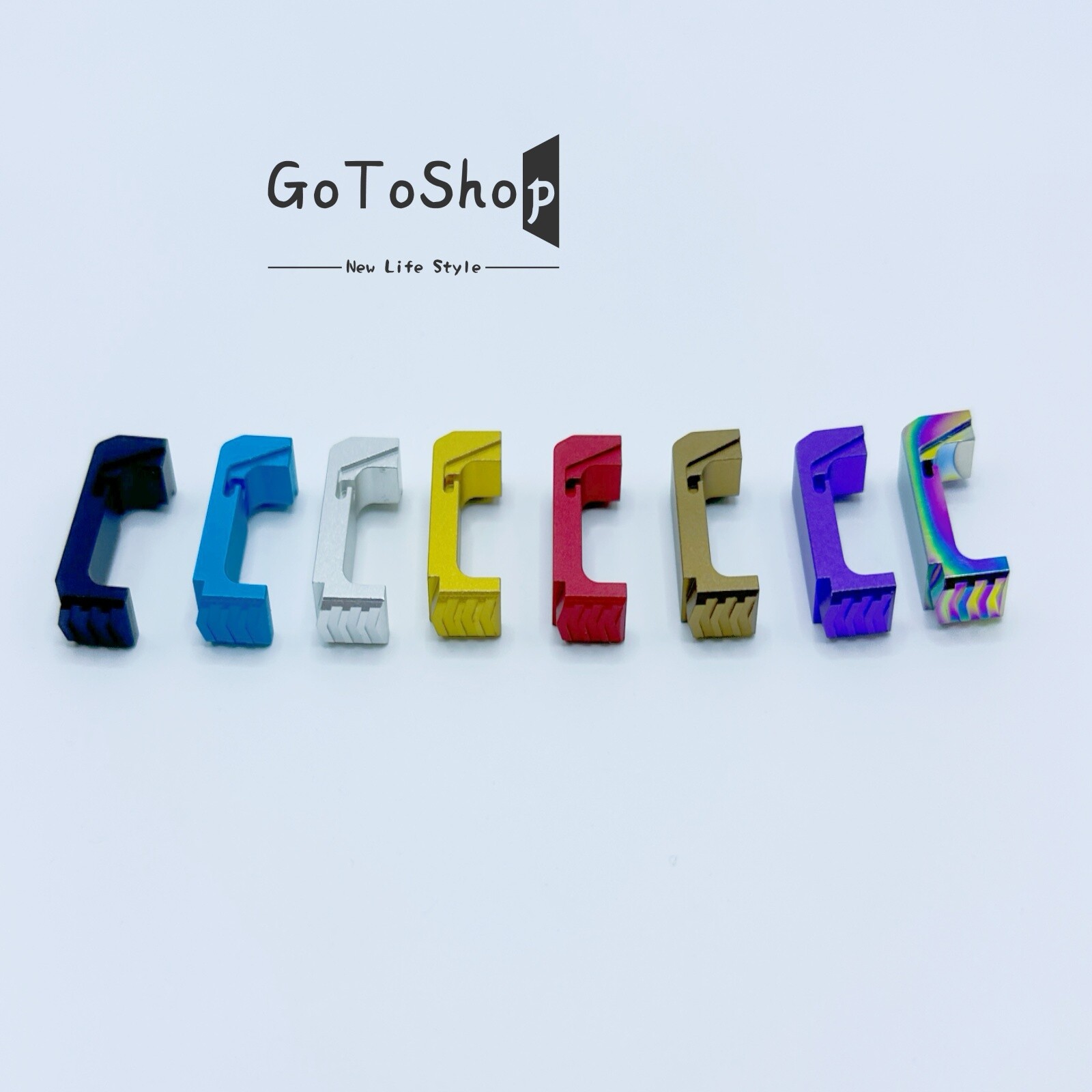 Extended Mag Release for the Glock 43x 48 Aluminum 8 Color optiion