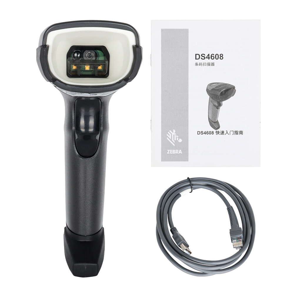 Zebra DS4608-XD40007VZCN Handheld 1D 2D Barcode Scanner Wired USB Scanner Reader
