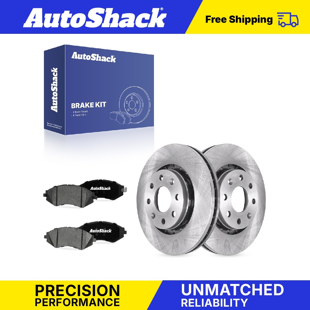 Front Brake Rotors Ceramic Pads for 2013-2015 Chevrolet Spark
