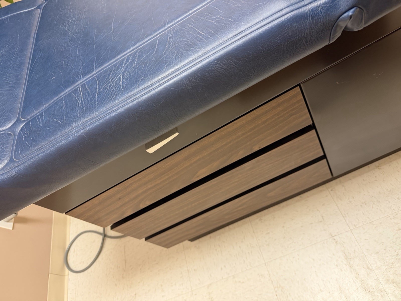 Midmark 104 Examination Table Blue Upholstery with Drawers