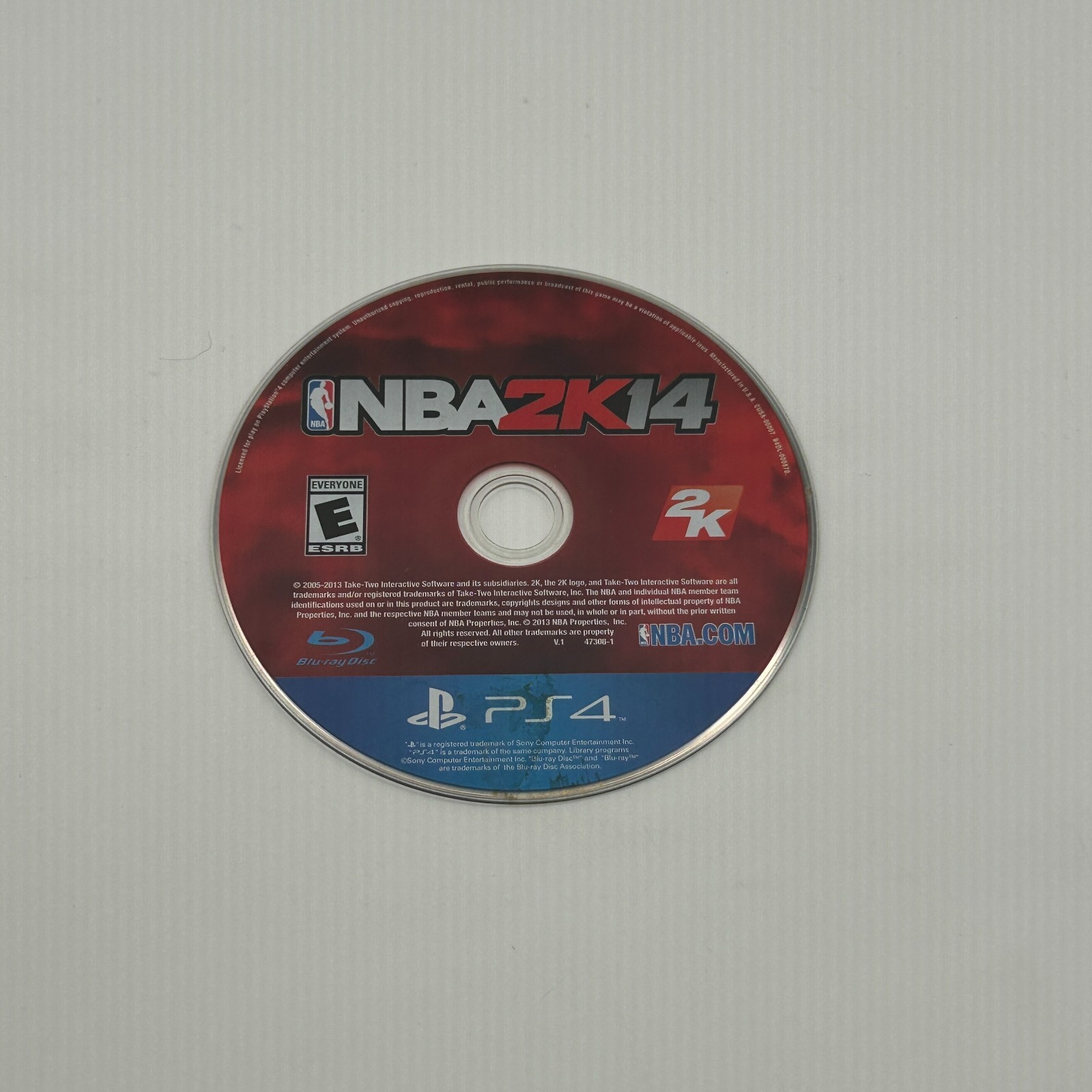 NBA 2K14 Loose Disc Only (Sony PlayStation 4, 2013)