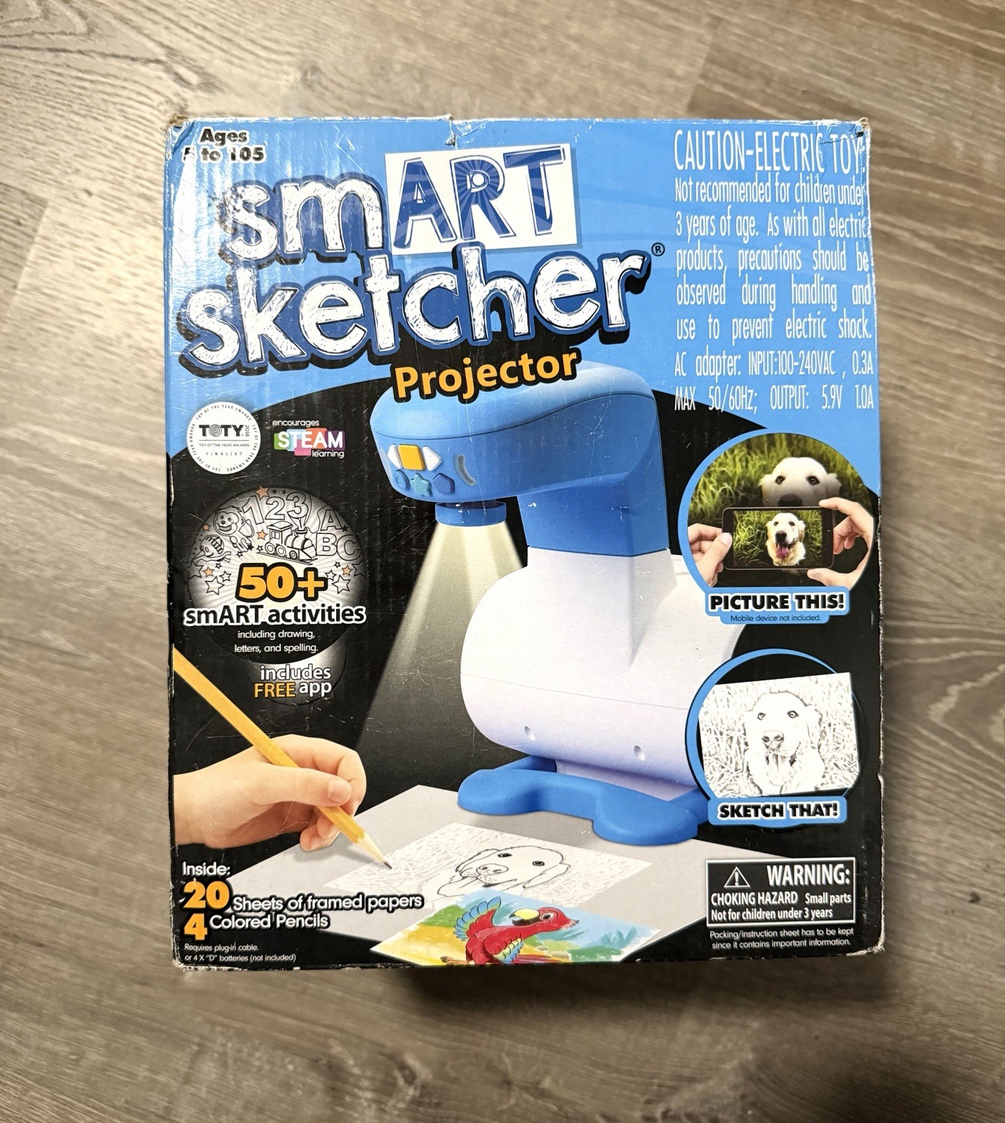 Smart Sketcher Projector SSP213 Learning and Creative Sketch Toy - New!