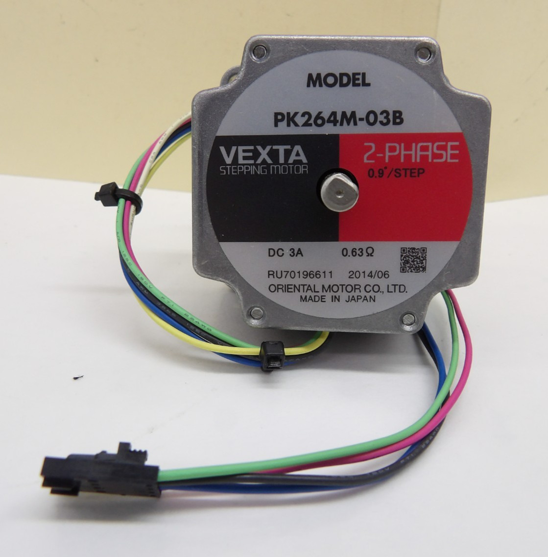 Oriental Motor PK264M-03B Vexta Stepping Motor 2 Phase 0.9”/ Step DC 3A