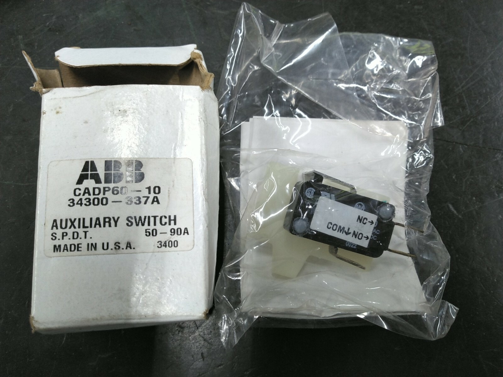 ABB CADP60-10 Contactor Auxiliary Switch NOS