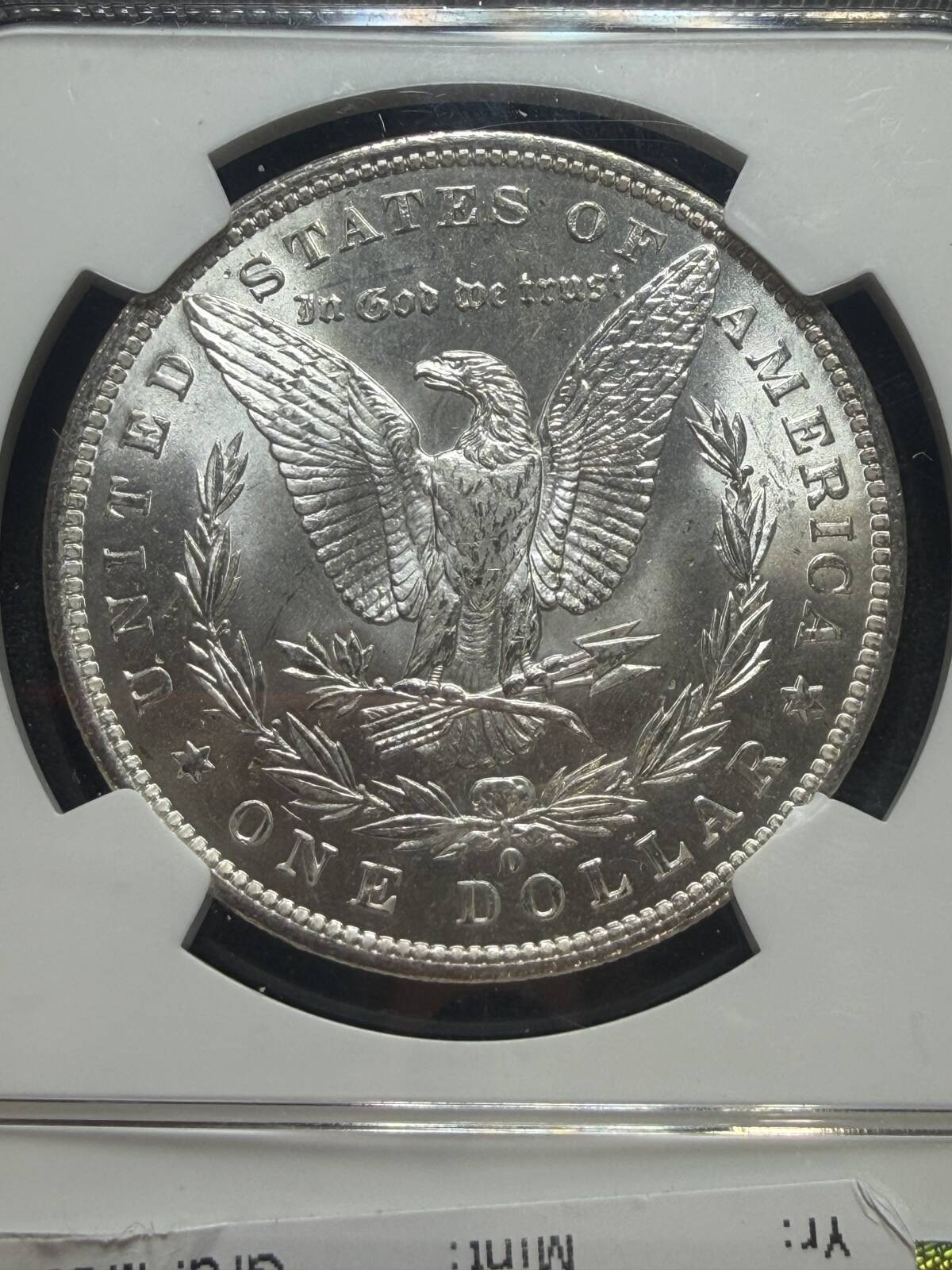 1884 O Morgan Silver Dollar NGC MS-64