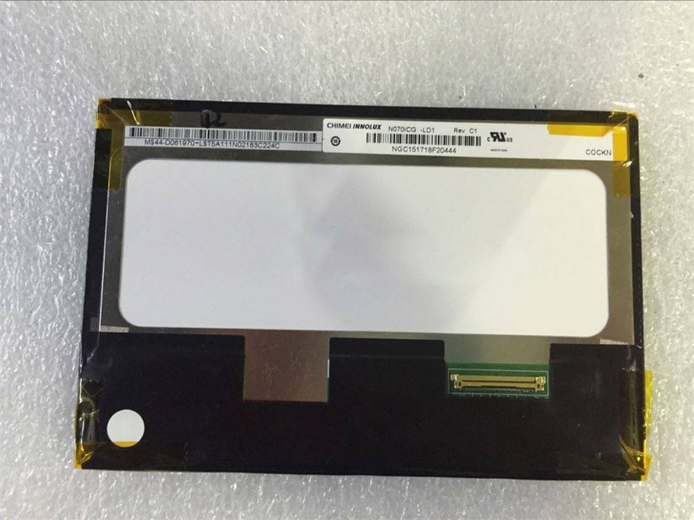 7.0" 1280×800 Resolution N070ICG-LD4 N070ICG-LD1 LCD Screen Panel 40Pin