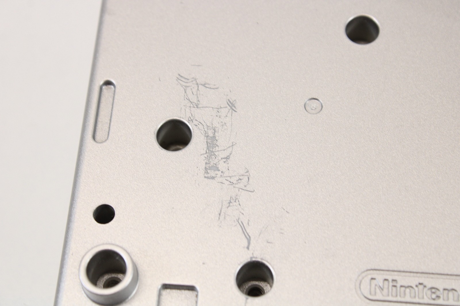 Nintendo GameCube Gameboy Advance GBA Player Replacement Shell Only Silver KPG61