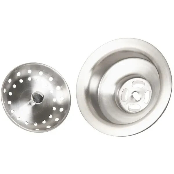 Stainless Steel Kitchen Sink Strainer-Push to Seal-Pull To Drain-EZ Install