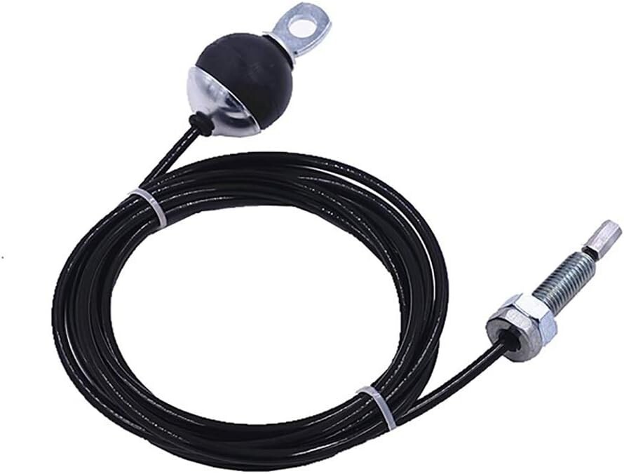 Fitness Gym Replacement Cable Fitness Pulley Thick 5Mm HeavyDuty Steel Wire 118"