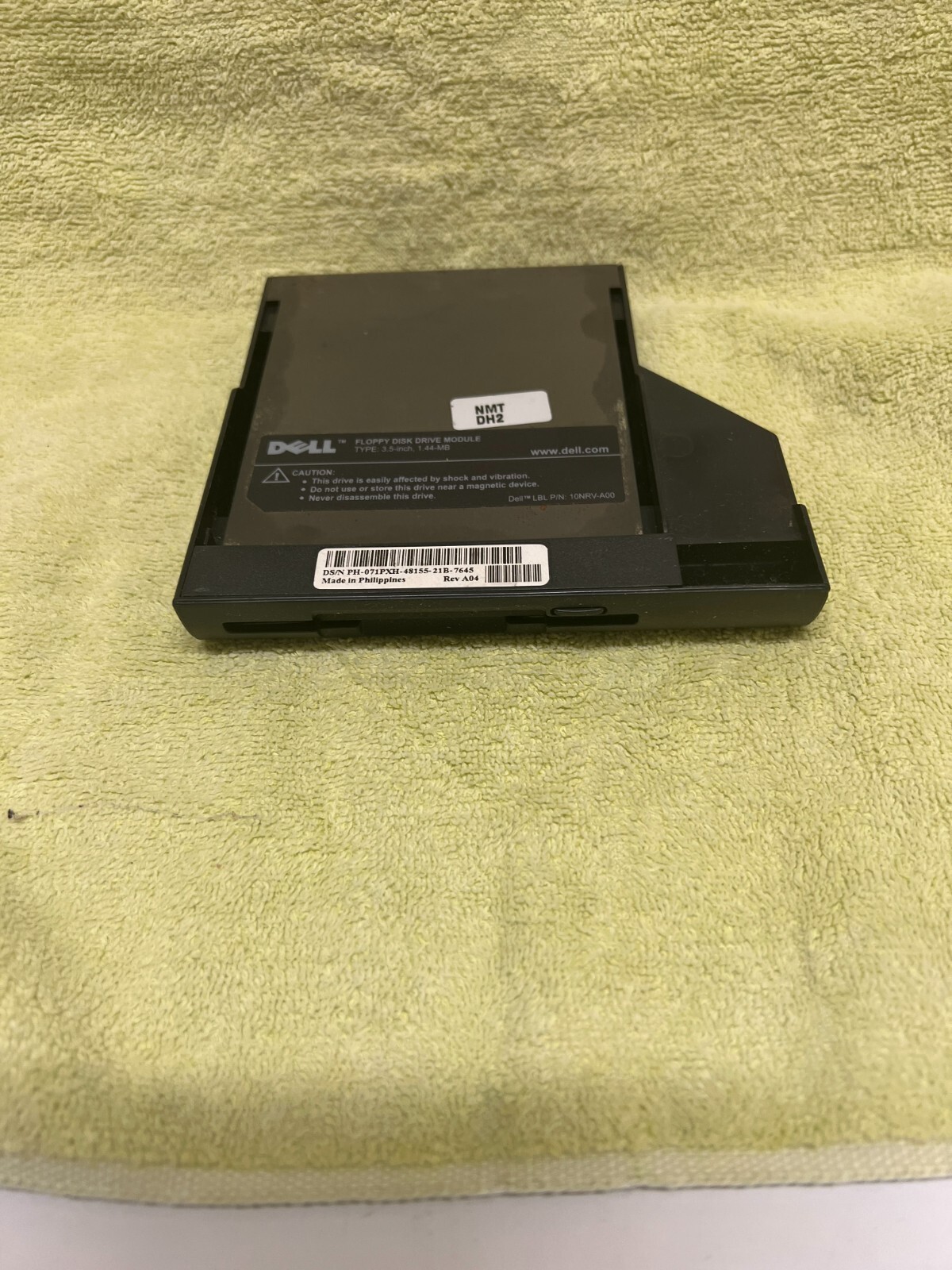Dell Laptop Latitude 3.5" 1.44MB Floppy Disk Drive Module PN:10NRV-A00
