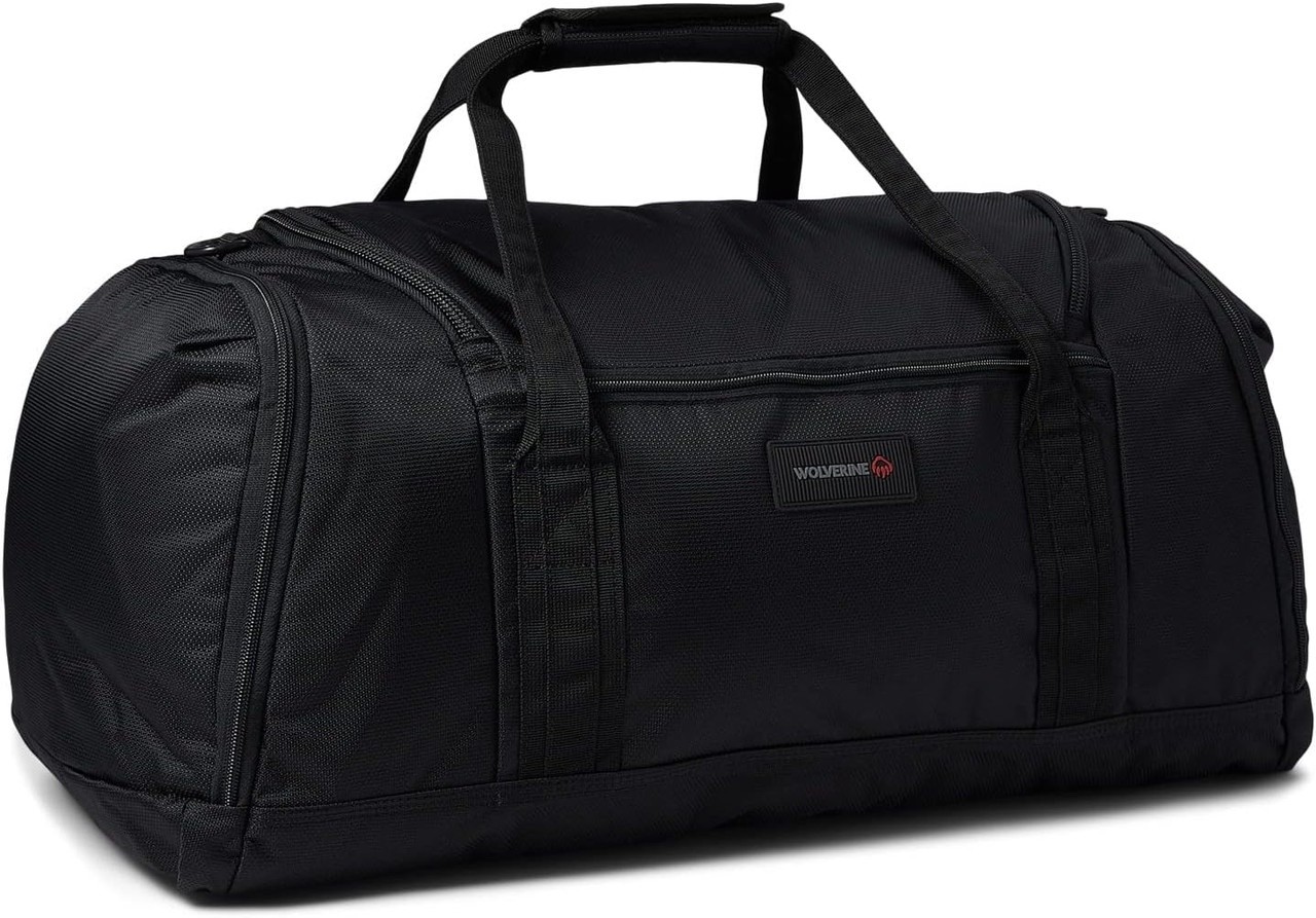 Wolverine 26" Duffel with Boot Compartment Black