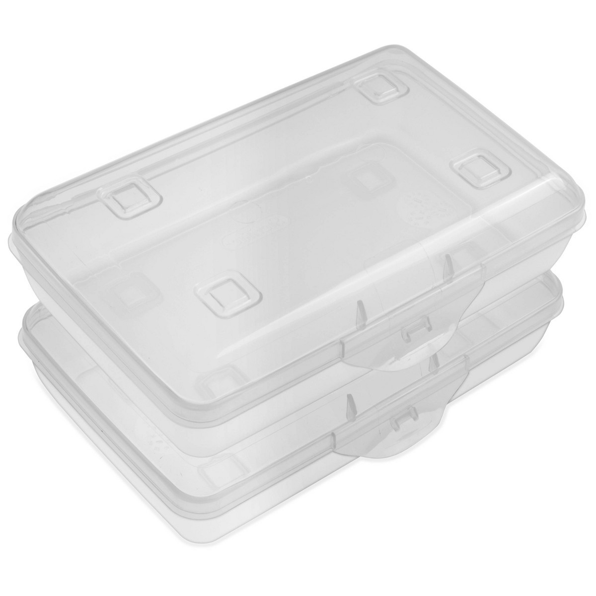 Sterilite Flat Top Pencil Box Clear
