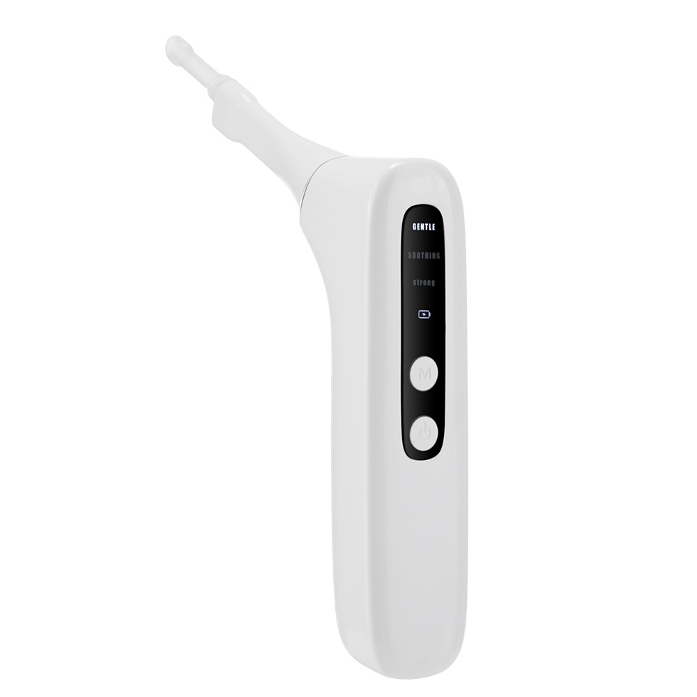 Electronic Tonsil Stone Remover Kit Vacuum LED Light 3 Adjustable Suction Modes