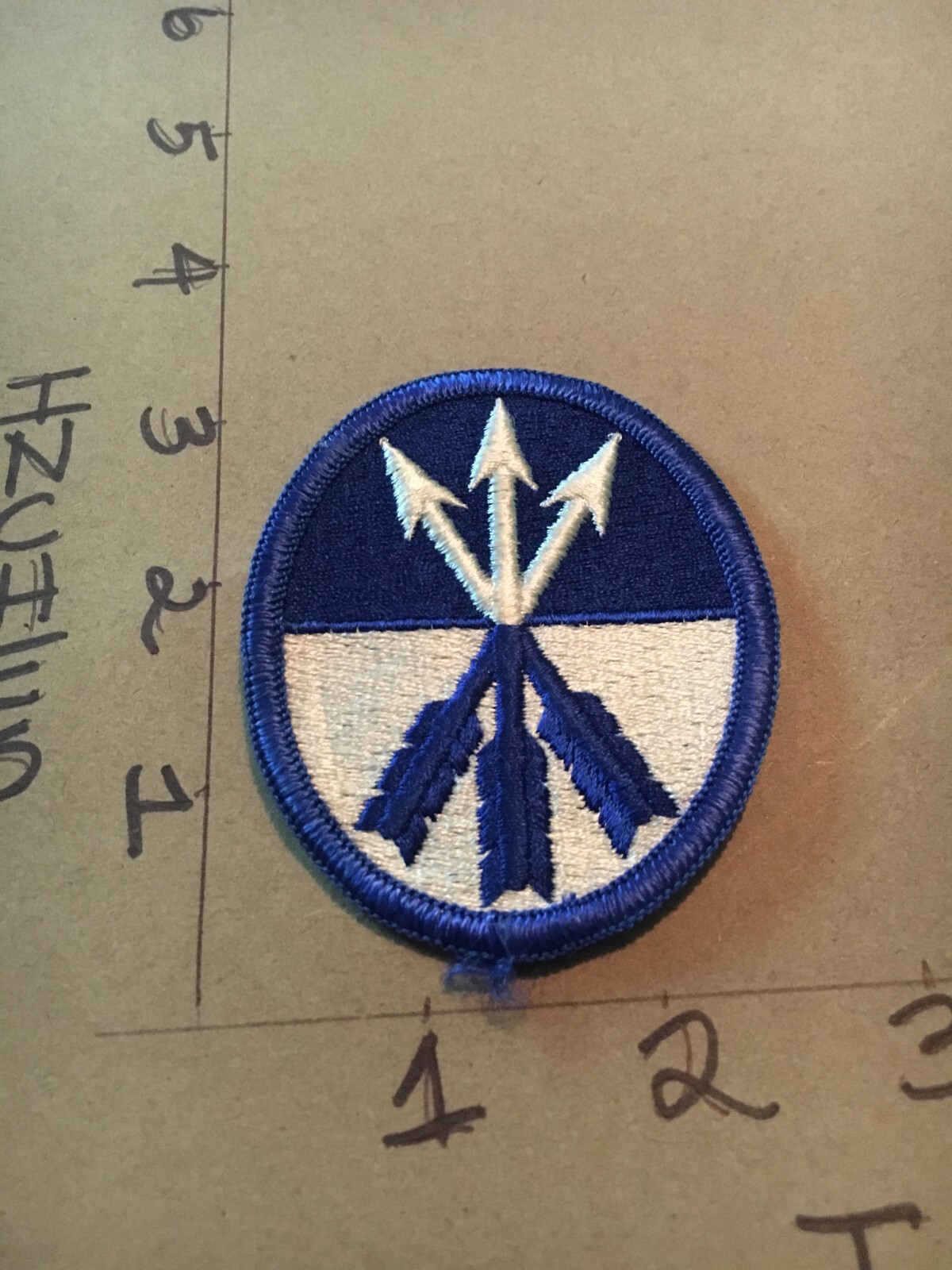 US Army XXXIII Corps m/e patch 5/16/25