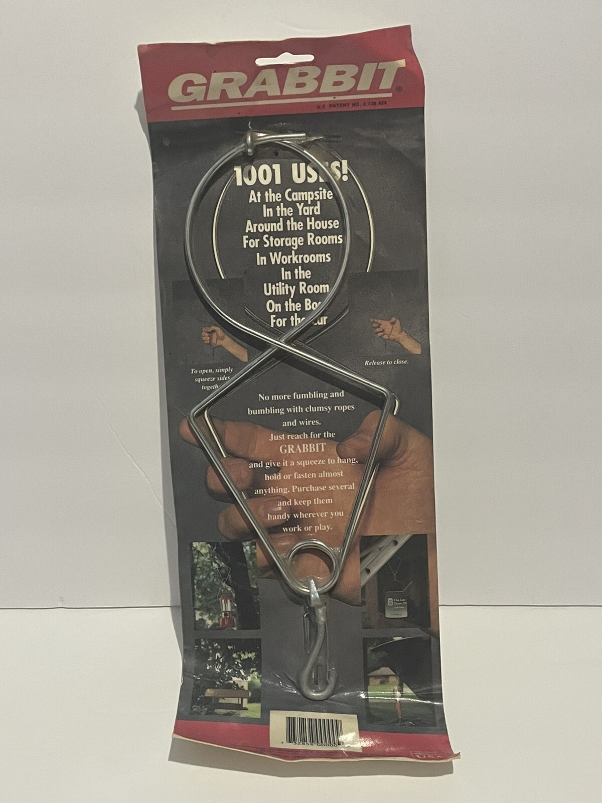 Grabbit Utility Hanger and Holder Holds Lanterns Lights Paint Buckets Ect.