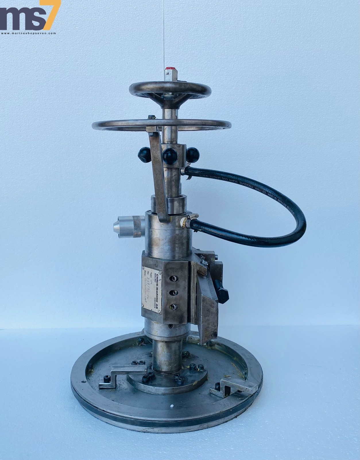CHRIS MARINE CPL PNEUMATIC AIR SURFACE GRINDING MACHINE 200-650MM DIAMETER #2