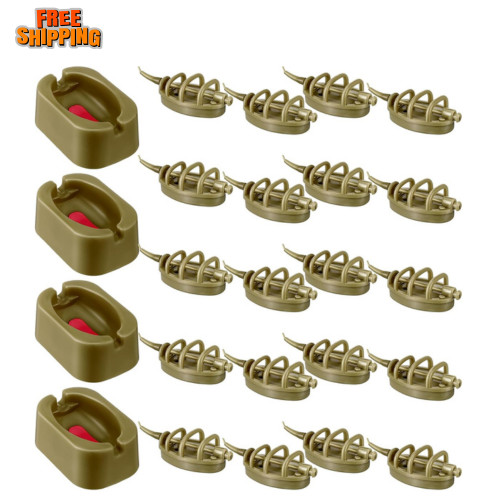 Carp Fishing Method Feeder Set Inline Method Feeders with Quick