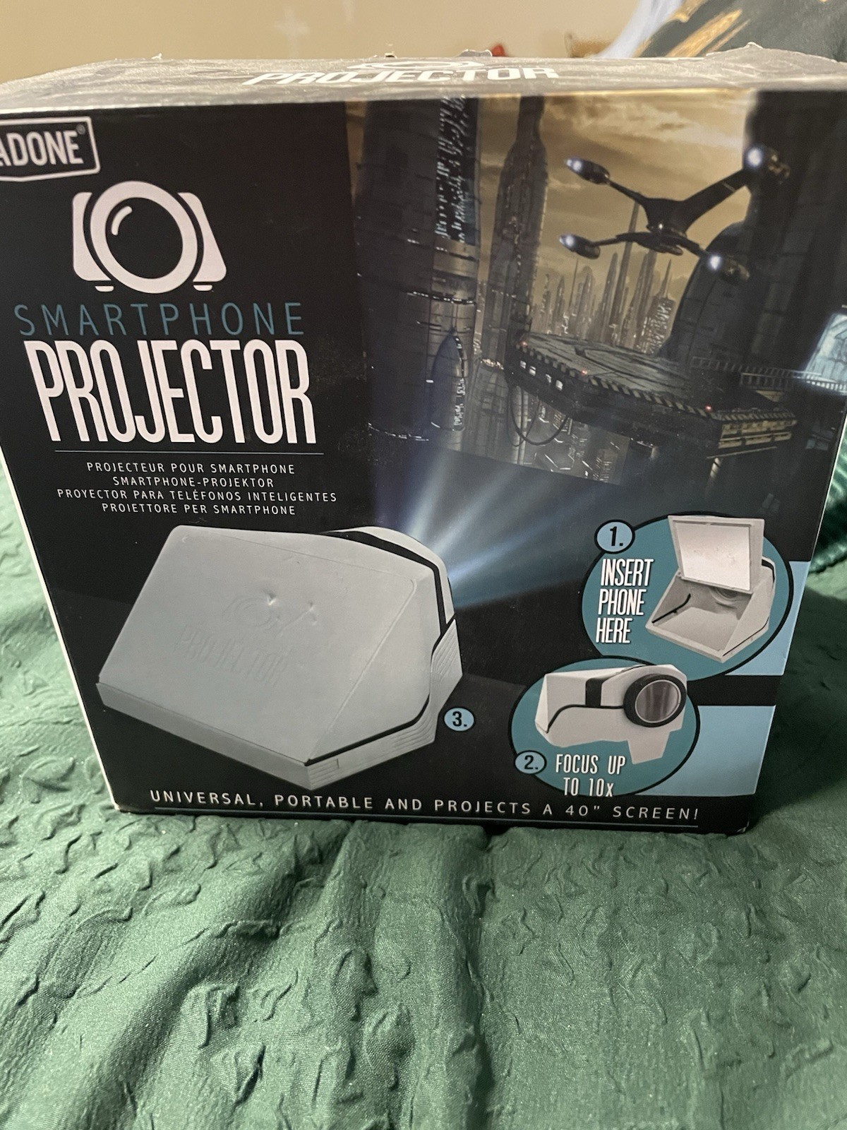 Paladone Smartphone Projector Universal Portable & Projects To A 40” Screen