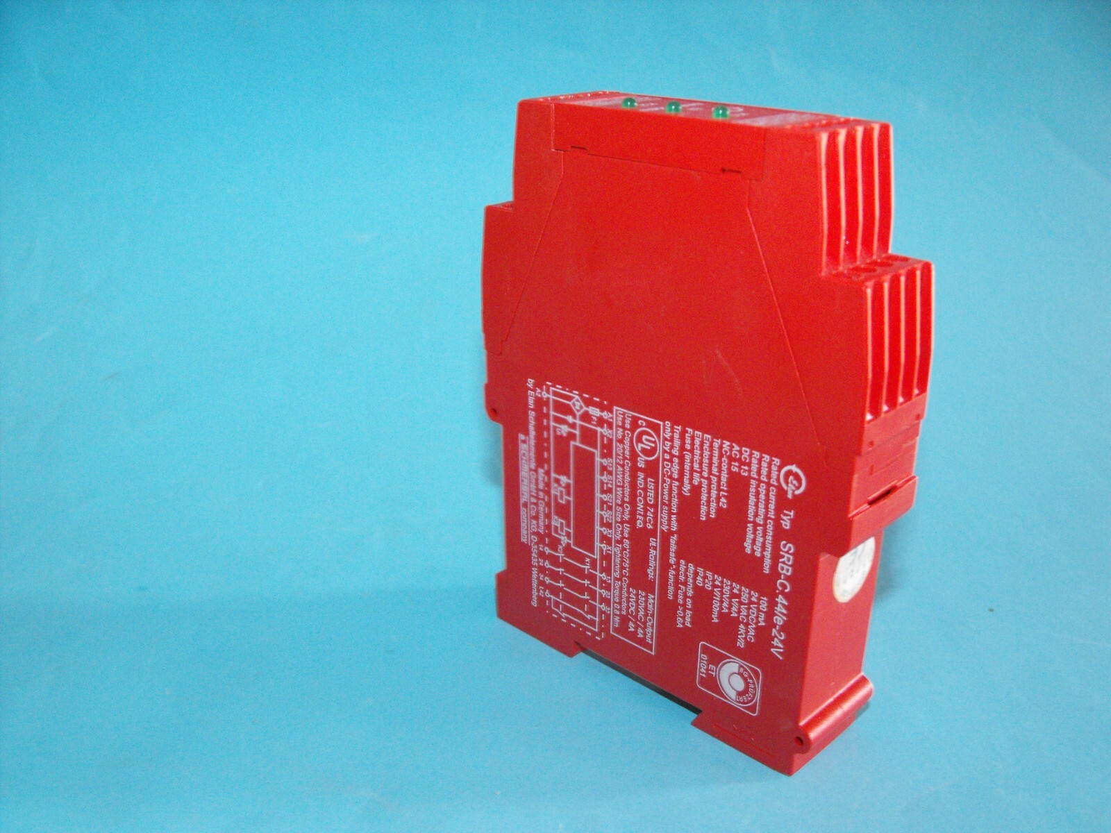 ELAN SRB-C.44/e-24V.Safety Relay Module.USED